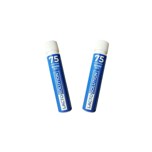 Lactosolution 15000 FCC, 150 compresse, doppia confezione da 75 per intolleranti al lattosio